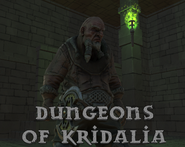 Dungeons of Kridalia logo